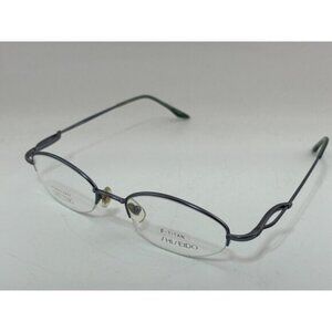 SHISEIDO - SH 1050 Titanium Half-Rim Oval Eyeglass Frames